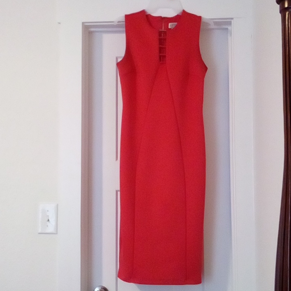 Enfocus Studio Size 6 Coral Dress